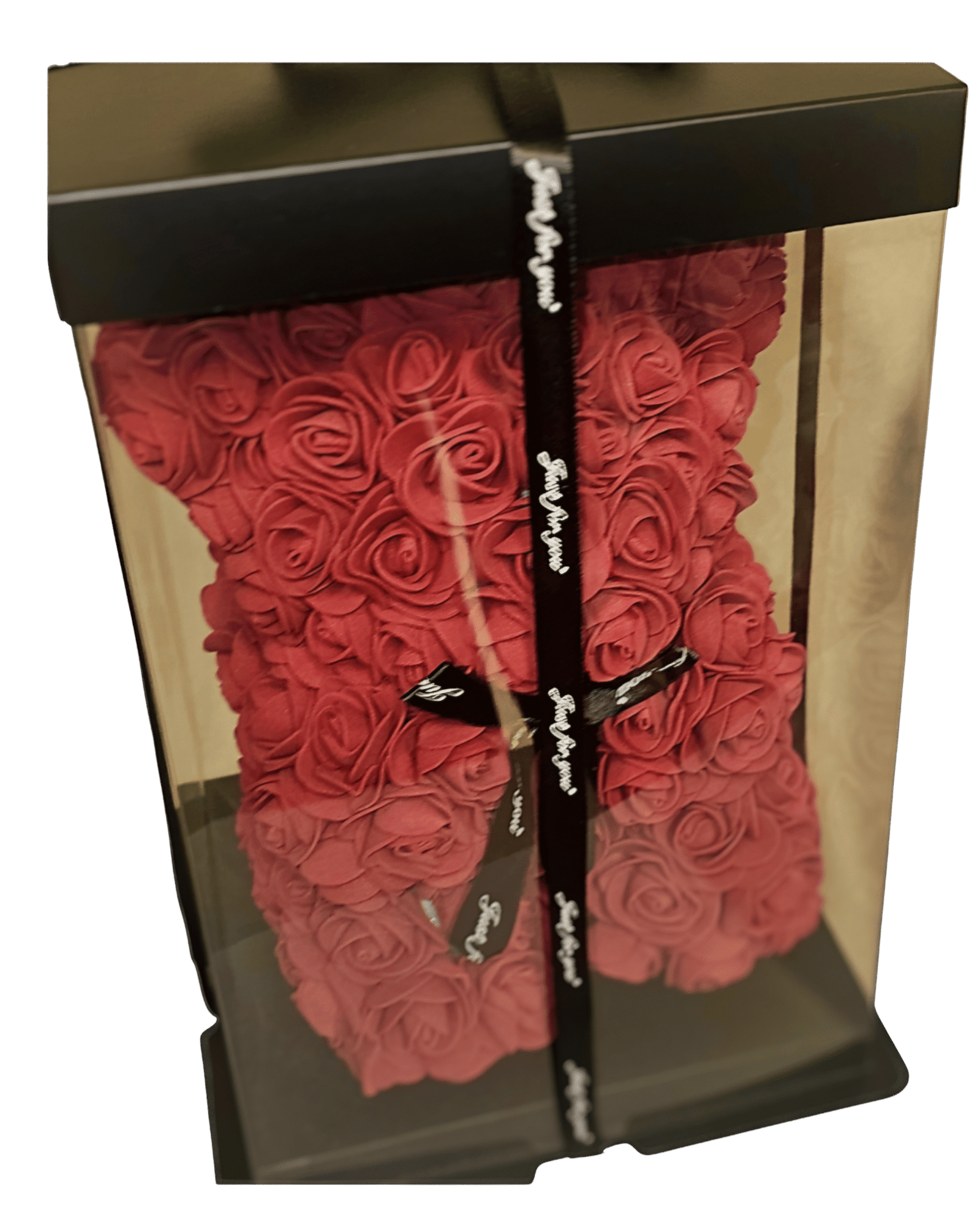 Rose bears μπορντω 25cm