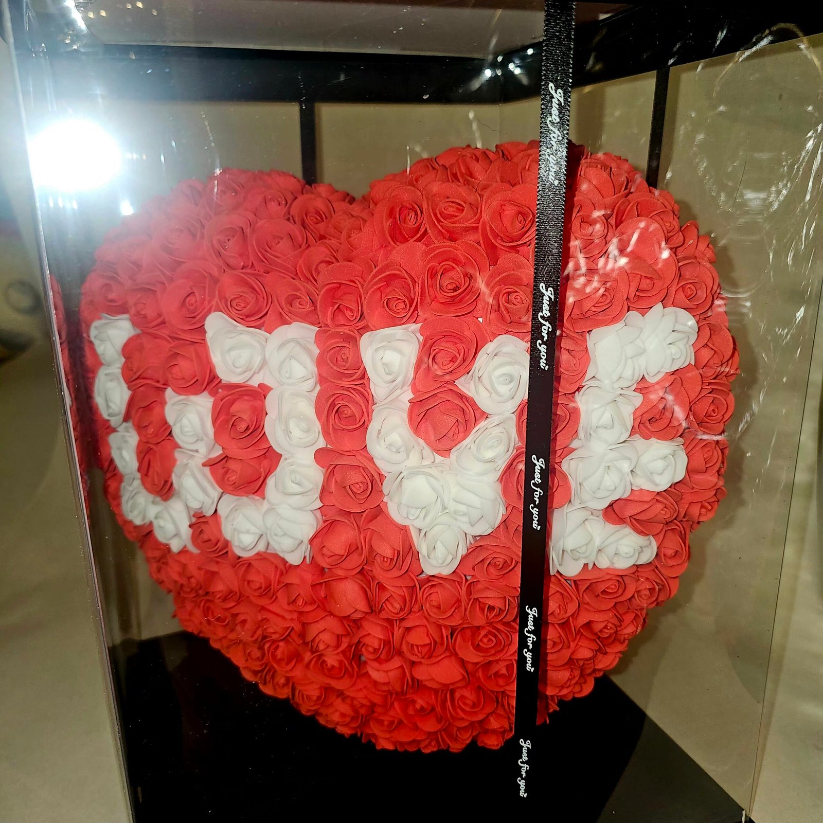 Large καρδια σε κουτι LOVE 40cm