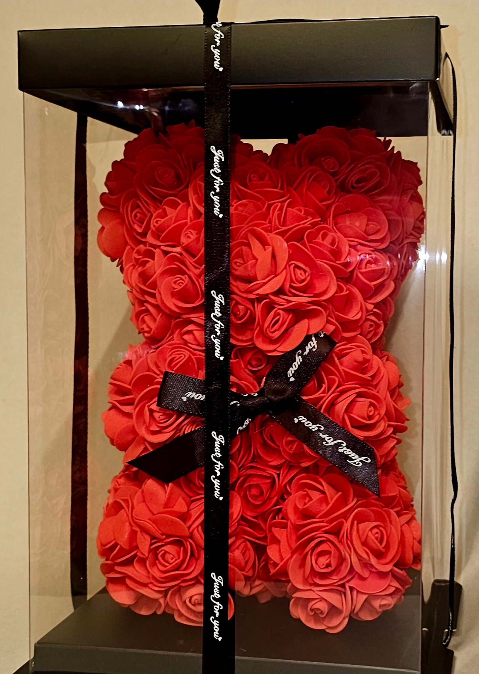 Rose bears κόκκινο 25cm